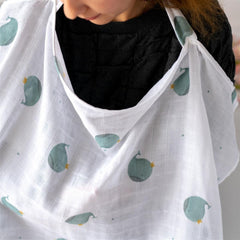 Mama Yoyo Whaley Desenli Emzirme Önlüğü