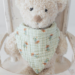 Mama Yoyo Fare Müslin Organik Bebek Battaniyesi Mama Önlüğü Hediyeli