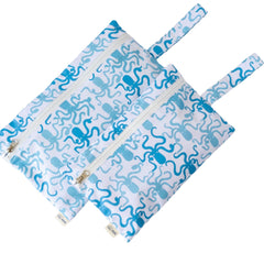 Mama Yoyo İkili Ahtapot Desenli Kirli Islak Çanta Seti