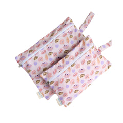 Mama Yoyo Su Geçirmez Shell Desenli İkili Kirli Islak Çanta Seti