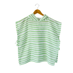 Mama Yoyo Çizgi Desenli Müslin Panço