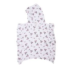 Mama Yoyo Fırfırlı Kiraz Müslin Panço