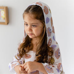 Mama Yoyo Shell Desenli Müslin Panço