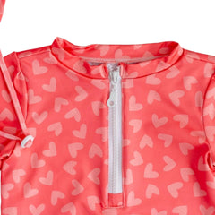 Mama Yoyo Önden Fermuarlı Alttan Çıtçıtlı Octo Love Desenli Mayo