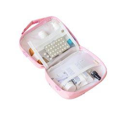 Mama Yoyo Greyfurt Desenli Seyahat İlaç Çantası Greyfurt