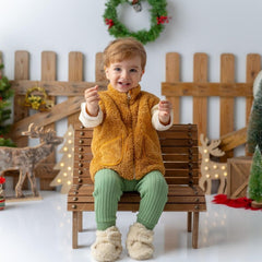 Mama Yoyo Welsoft Yelek Hardal