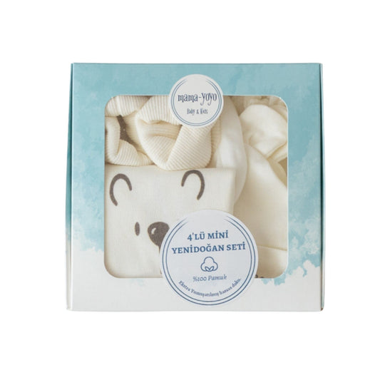 Mama Yoyo Yenidoğan Minik Set Ayıcık