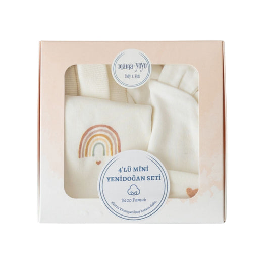Mama Yoyo Yenidoğan Minik Set Gökkuşağı