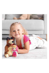Masha&Koca Ayı 20cm Pelus 12cm Bebek