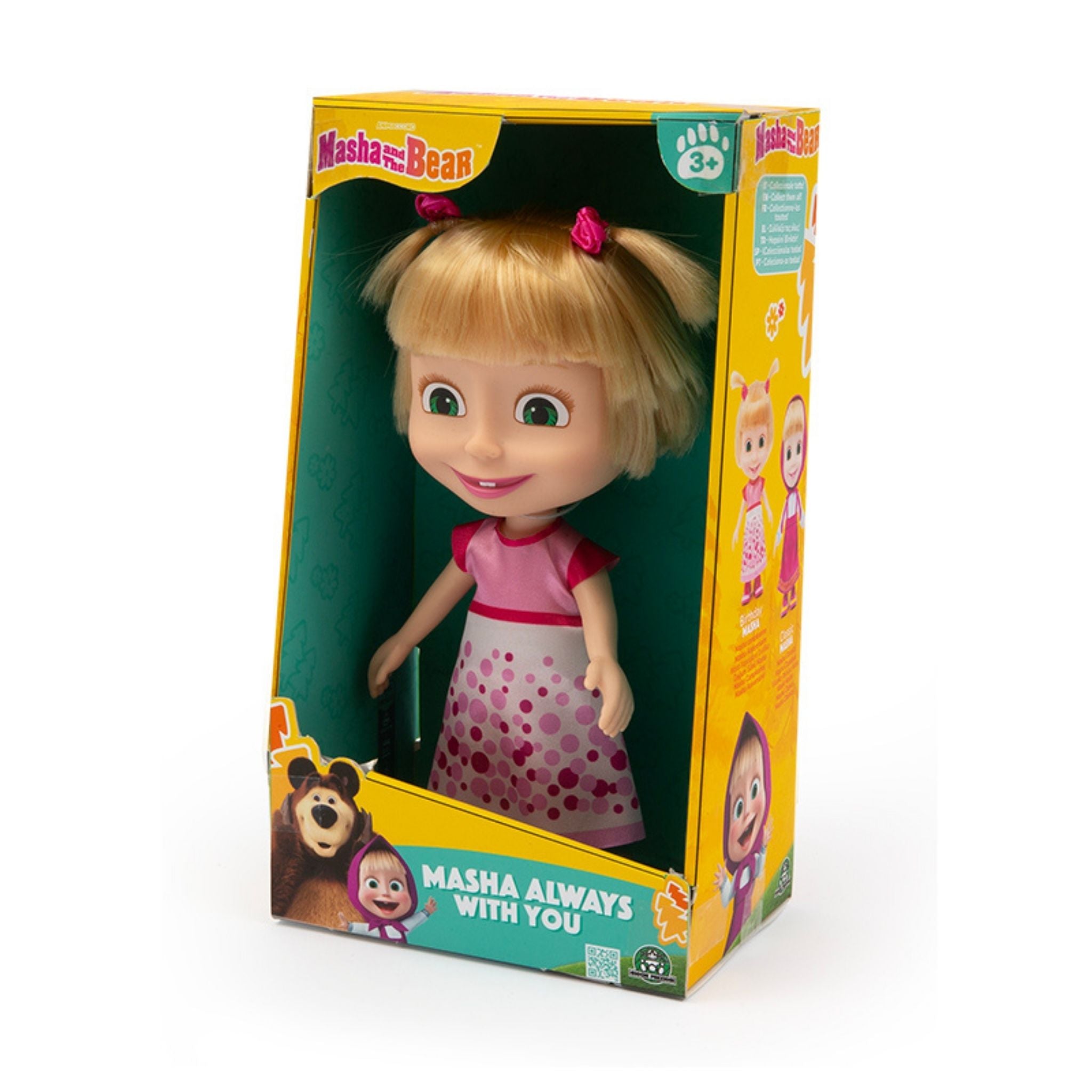 Masha&Koca Ayı 23cm Doğum Günü Bebeği 2