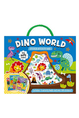 Make Believe Ideas Dino World Sticker Activity Case
