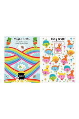 Make Believe Ideas Window Stickies Rainbows