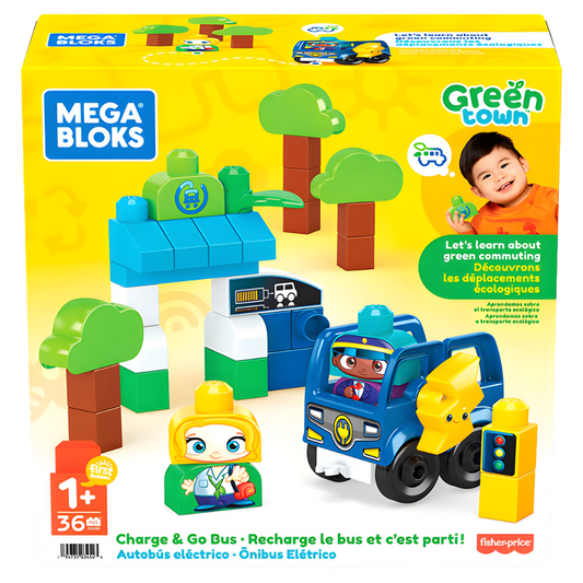 Mega Bloks Doğa Dostu Otobüs Seti HDX90