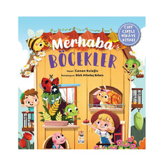 Sincap Kitap Merhaba Böcekler Cırtlı Kitap