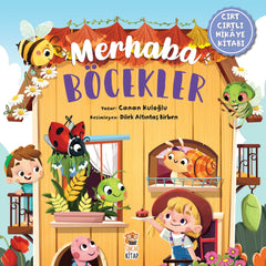 Sincap Kitap Merhaba Böcekler Cırtlı Kitap