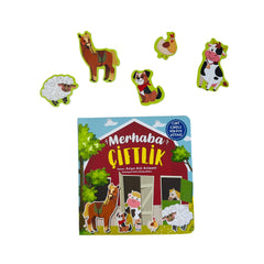Sincap Kitap Merhaba Çiftlik Cırtlı Kitap