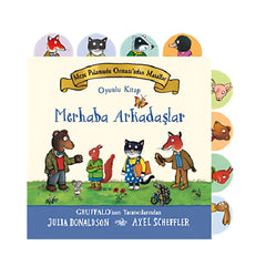 Beta Kids Yayınları Meşe Palamutu Orman'ından Masallar Oyunlu Kitap Merhaba Arkadaşlar