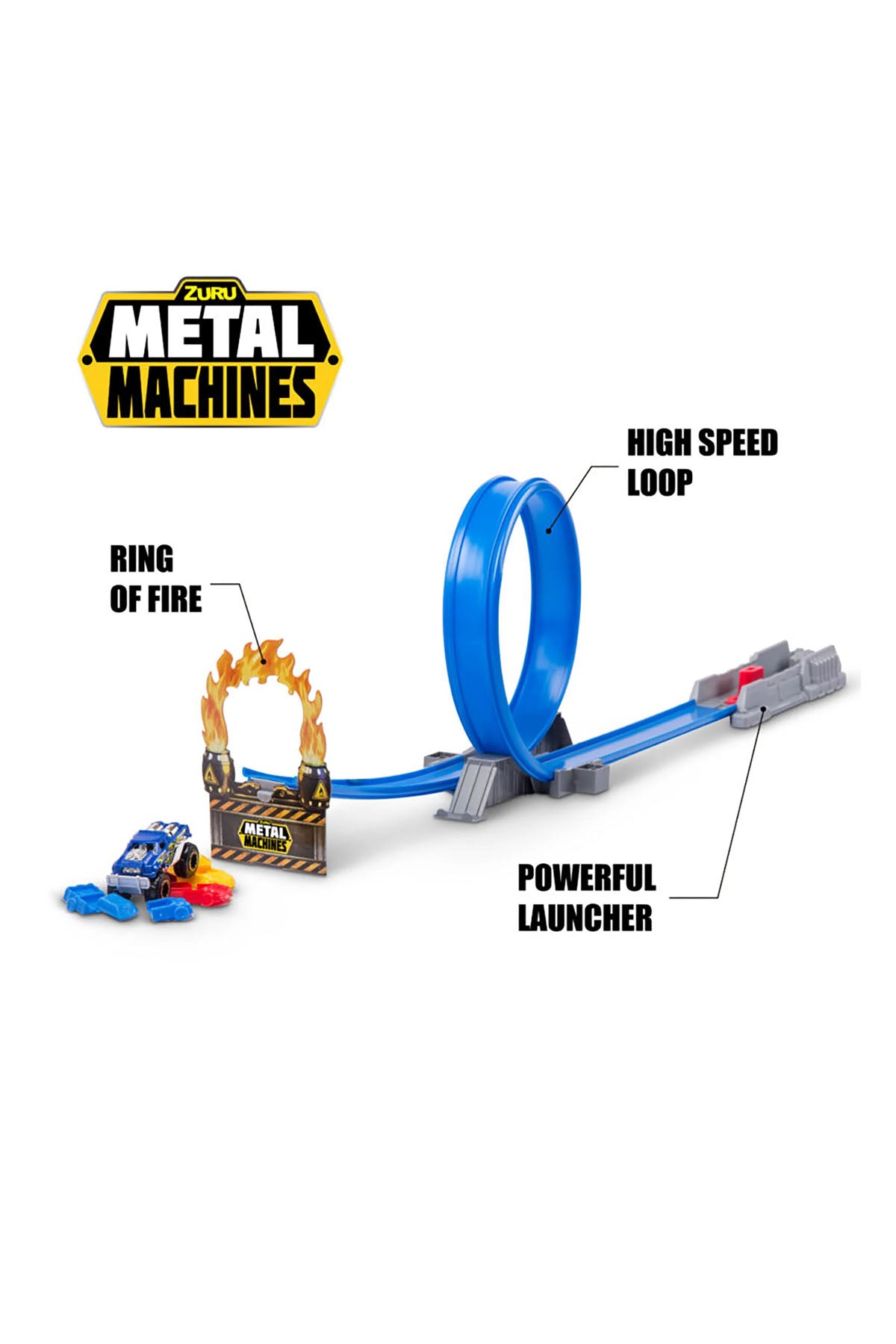 Metal Machines Kızgın Yol Oyun Seti