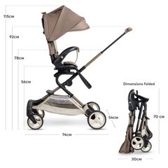Micro Baby Cruiser Bebek Arabası 360 Latte