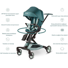 Micro Baby Cruiser Bebek Arabası 360 Matcha