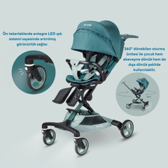 Micro Baby Cruiser Bebek Arabası 360 Matcha