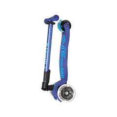 Micro Maxi Deluxe 3 Tekerlekli Foldable LED Scooter Navy Blue