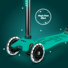 Micro Maxi Deluxe Glow Led Plus Jelly Green