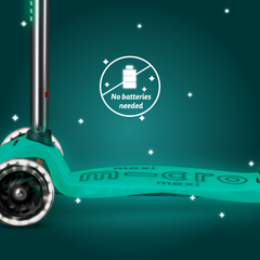 Micro Maxi Deluxe Glow Led Plus Jelly Green