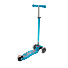 Micro Maxi Deluxe 3 Tekerlekli Scooter LED Aqua