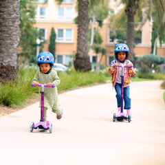 Micro Maxi Deluxe 3 Tekerlekli Scooter LED Purple