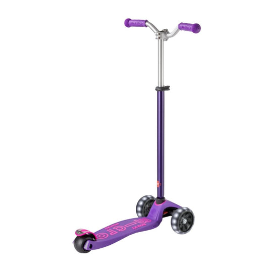 Micro Maxi Deluxe Pro LED 3 Tekerli Işıklı Çocuk Scooter Purple Pink