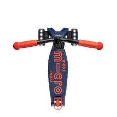 Micro Maxi Deluxe Pro LED 3 Tekerli Işıklı Çocuk Scooter Navy Red 1