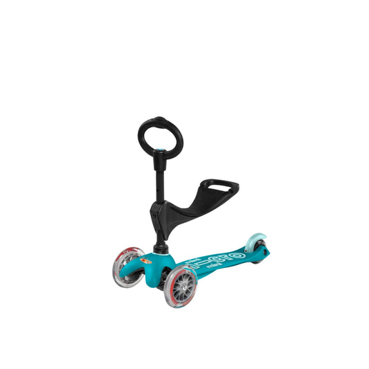 Micro Mini 3in1 Deluxe 3 Tekerlekli Scooter Aqua