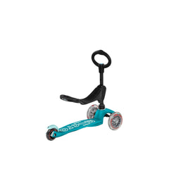 Micro Mini 3in1 Deluxe 3 Tekerlekli Scooter Aqua