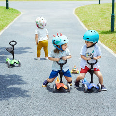 Micro Mini 3in1 Deluxe 3 Tekerlekli Scooter Blue