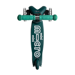 Micro Mini Deluxe 3 Tekerlekli ECO LED Scooter Green