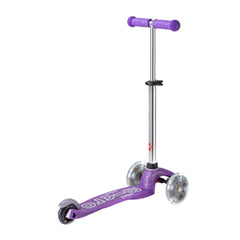 Micro Mini Deluxe 3 Tekerlekli Scooter Fairy Glitter Led Mor