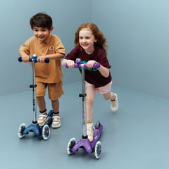 Micro Mini Deluxe 3 Tekerlekli Scooter Fairy Glitter Led Mor