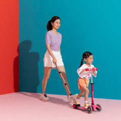 Micro Mini Deluxe 3 Tekerlekli Scooter Pembe