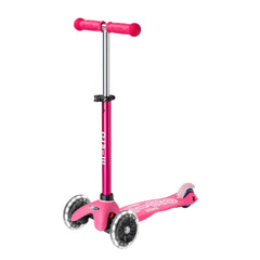 Micro Mini Deluxe 3 Tekerlekli Scooter LED Pink