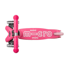 Micro Mini Deluxe 3 Tekerlekli Scooter LED Pink