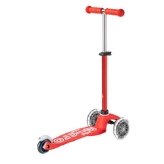 Micro Mini Deluxe 3 Tekerlekli Scooter LED Red