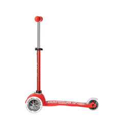 Micro Mini Deluxe 3 Tekerlekli Scooter LED Red