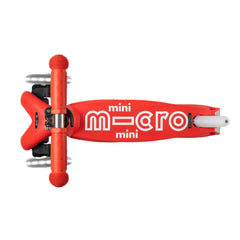 Micro Mini Deluxe 3 Tekerlekli Scooter LED Red
