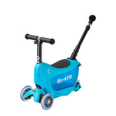 Micro Mini2go Deluxe Plus 3 Tekerlekli Scooter Blue