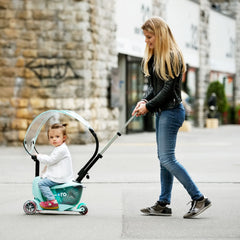 Micro Mini2go Deluxe Plus 3 Tekerlekli Scooter Mint