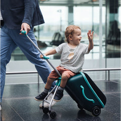 Micro Ride On Luggage Eazy Forest Green