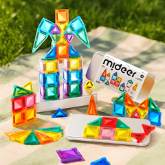 Mideer Mini Magnetic Tiles Seyahat Boy 42 Parça