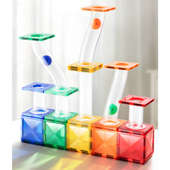 Mideer Renkli Magnetic Tiles Parkur 100 Parça