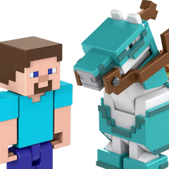 Minecraft İkili Paket Steve ve Armored Horse HDV39